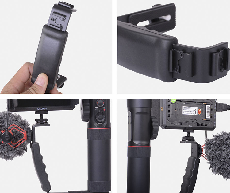 Tay Cầm Cho Gimbal 2 Hotshoe - Hàng Nhập Khẩu