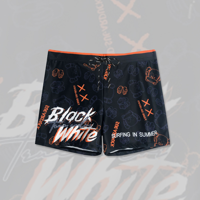 Quần bơi boxer nam loại đẹp dầy dặn, thiết kế chuyên nghiệp, chất thun bơi lạnh cao cấp mau khô, ôm gọn chống lộ | BN002