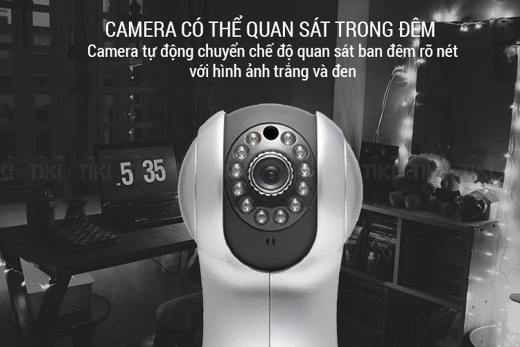 Camera IP Wifi HD720P Vimtag VT361 - Hàng Chính Hãng