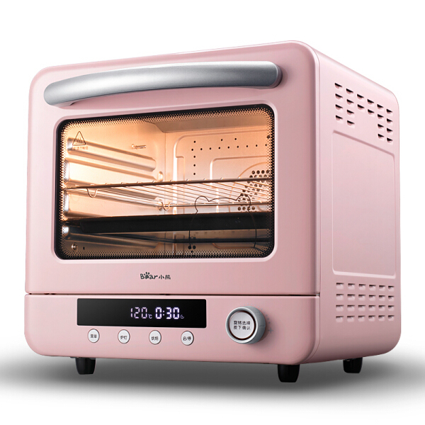 Bear Bear Electric Oven Multi-function Household Mini Small Baking Steam Oven Steaming One 20L Baking Cake Bread Biscuit Machine DKX-D20A1