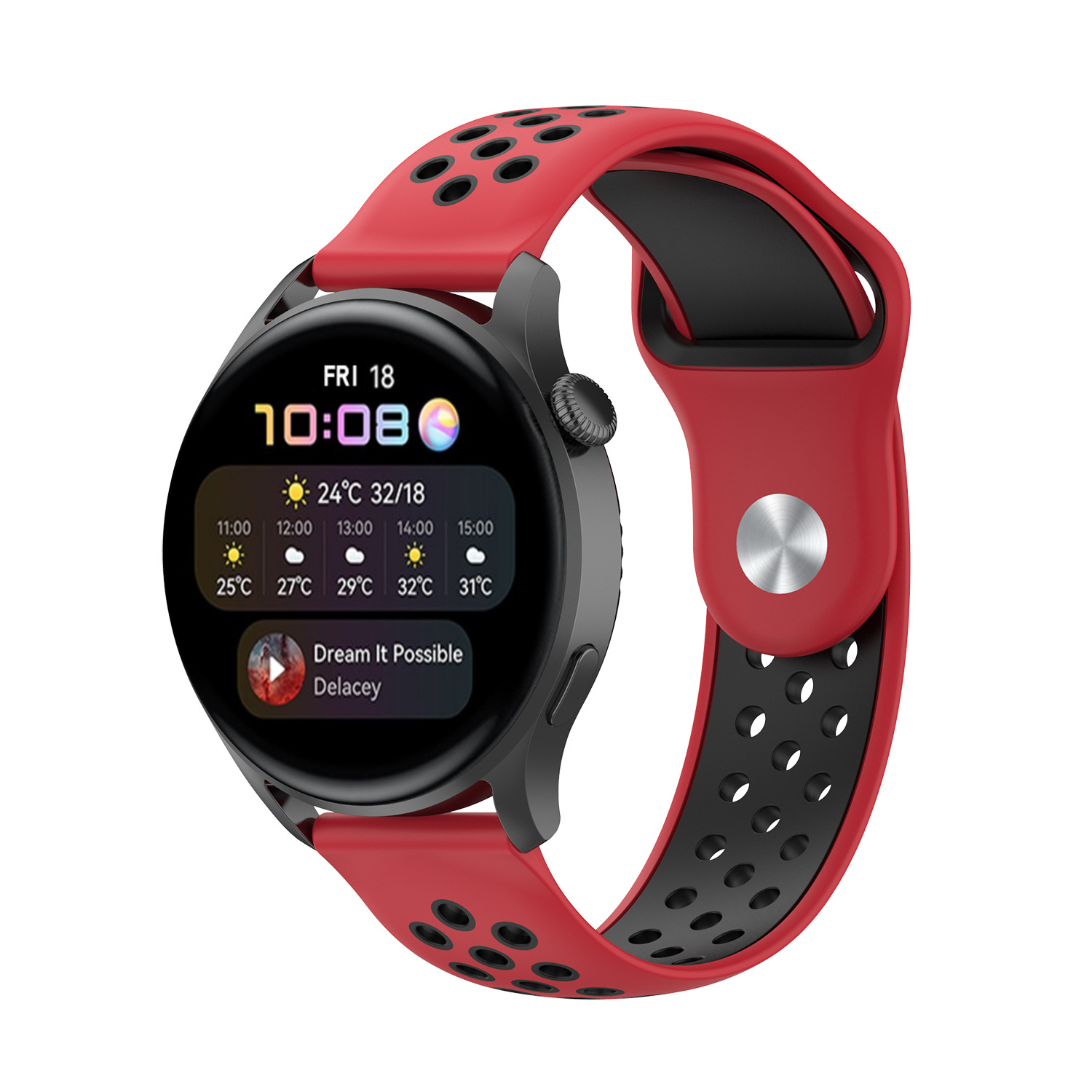 Dây đeo cho Huawei Watch 4/ 4 Pro/ 3/ 3 Pro - Dây thể thao 2 màu (DSK-2)