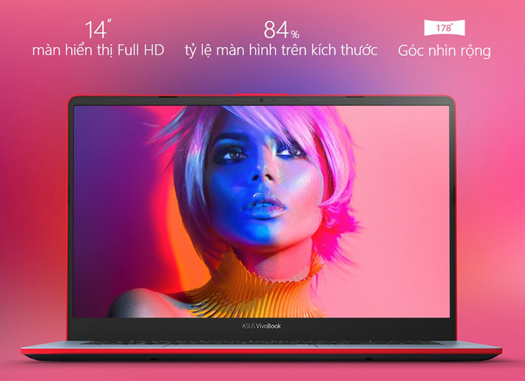 Laptop Asus Vivobook S14 S430FA-EB021T Core i3-8145U/ Win10 (14 FHD IPS) - Hàng Chính Hãng