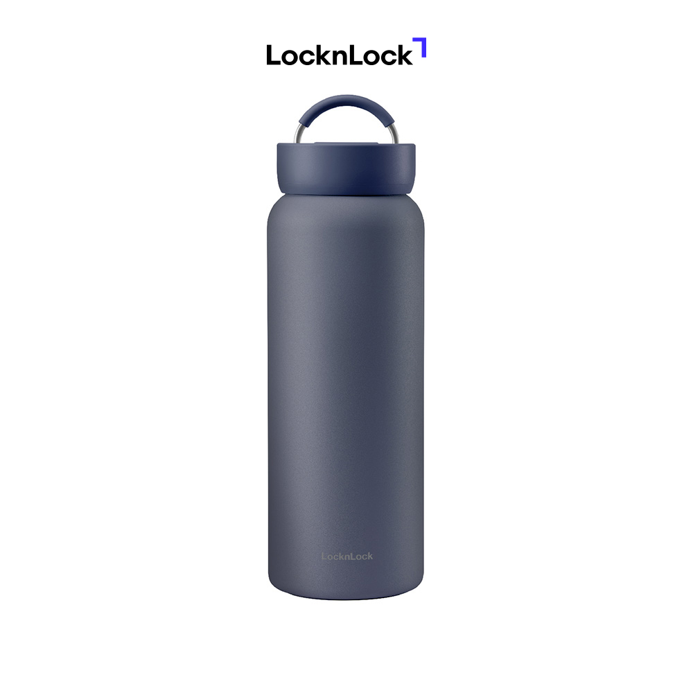 Bình giữ nhiệt bằng thép không gỉ LocknLock Jumbo Tumbler LHC4300NVY 900ML – Màu xanh navy