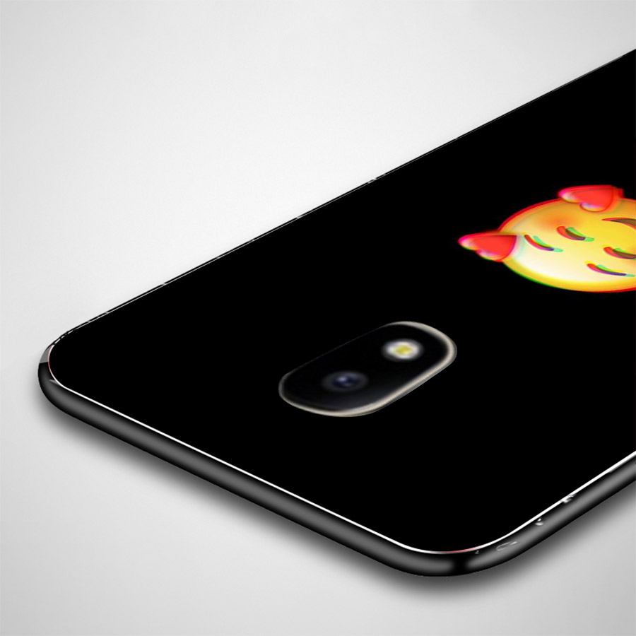 Ốp lưng điện thoại Samsung Galaxy J7 Plus - emoji kute MS EMJKT046