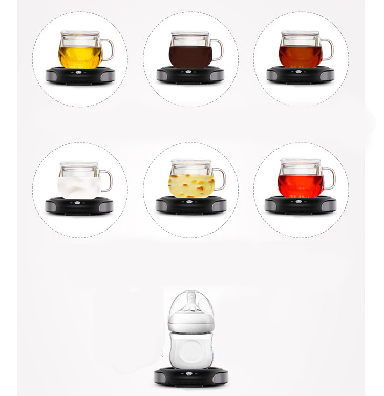 Loyal (loyola) electric ceramic stove home warm milk warmer coaster thermostat treasure HBB-F1/ Earl Black