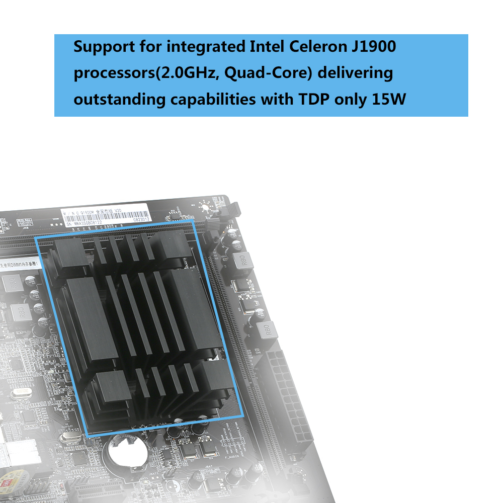 Bo Mạch Chủ C.Q1900M V20 Dành Cho Bộ Xử Lý Celeron J1900 Lõi Tứ