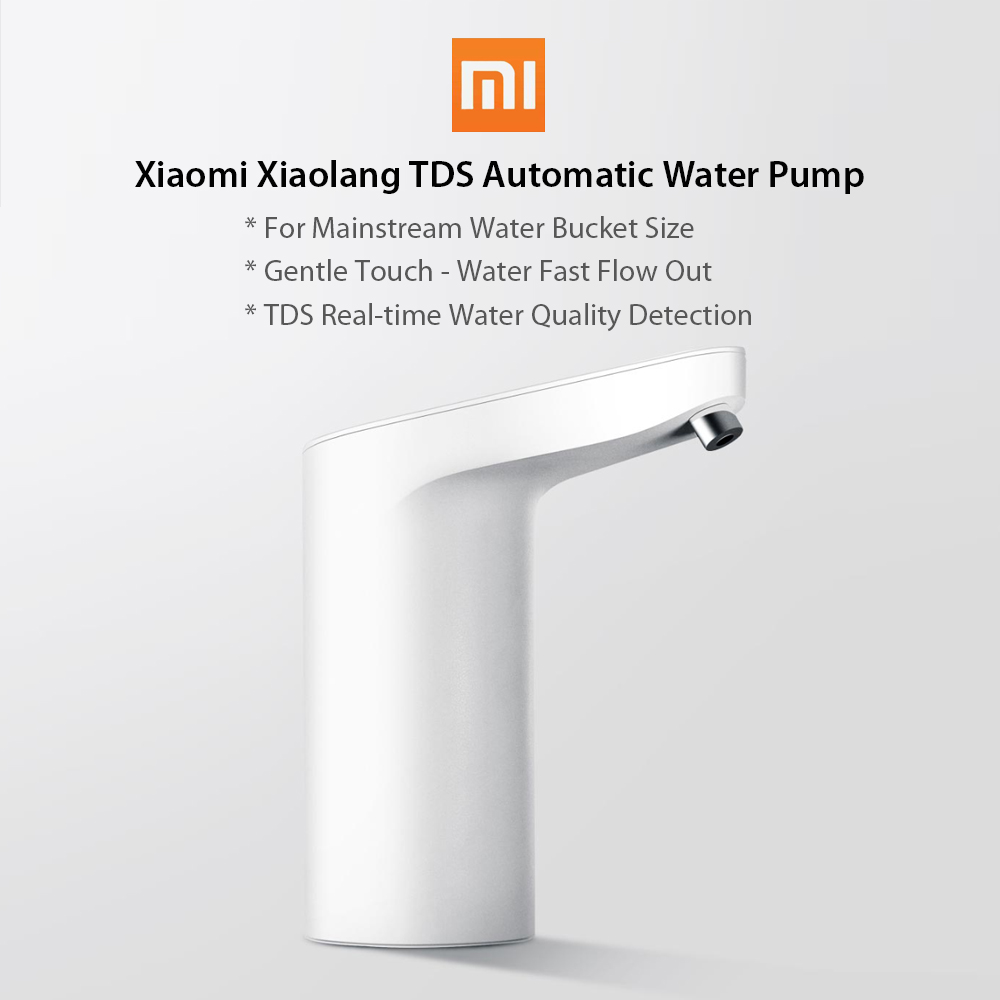Vòi Nước Cảm Ứng Tự Động Mini Không Dây USB Có Thể Sạc Lại Xiaomi Xiaolang Tds Trắng