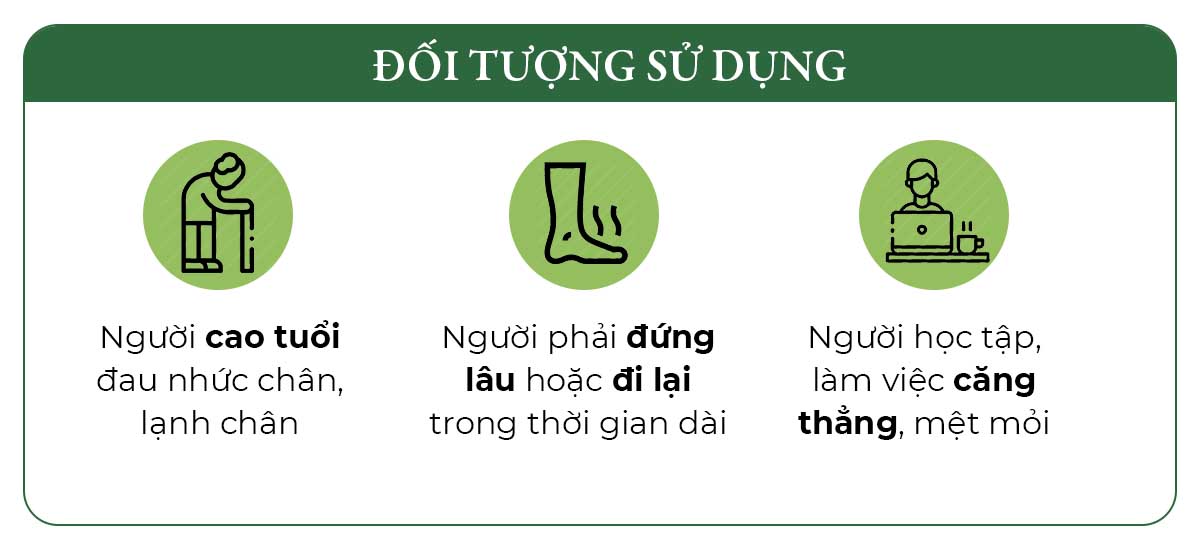 túi chườm chân thảo dược - atz healthy life - nóng lạnh đa năng 4