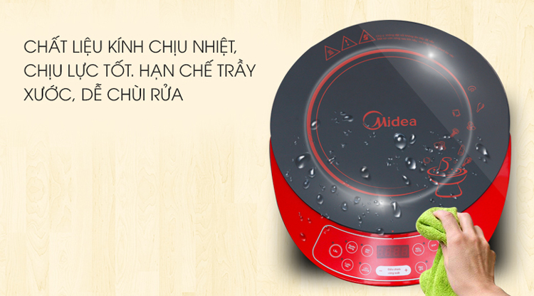Bếp điện từ Midea MI-B2118DH