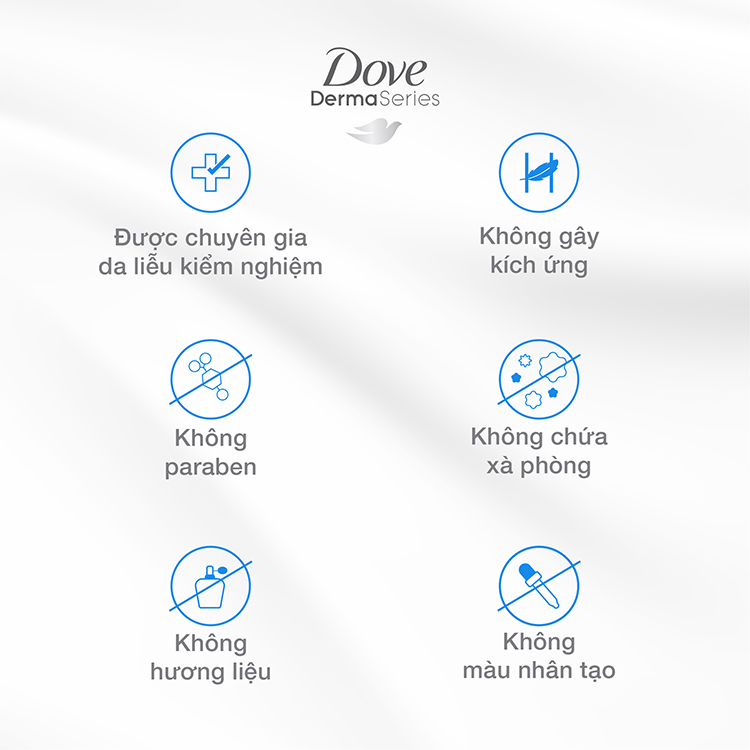 Combo Sữa Rửa Mặt Chăm Sóc Da Khô Dove Dermaseries (250ml) + Kem Dưỡng Da Mặt Phục Hồi Da Khô Dove Dermaseries (141ml)
