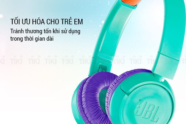 Tai Nghe Bluetooth Chụp Tai On-ear JBL JR300BT - Hàng Chính Hãng