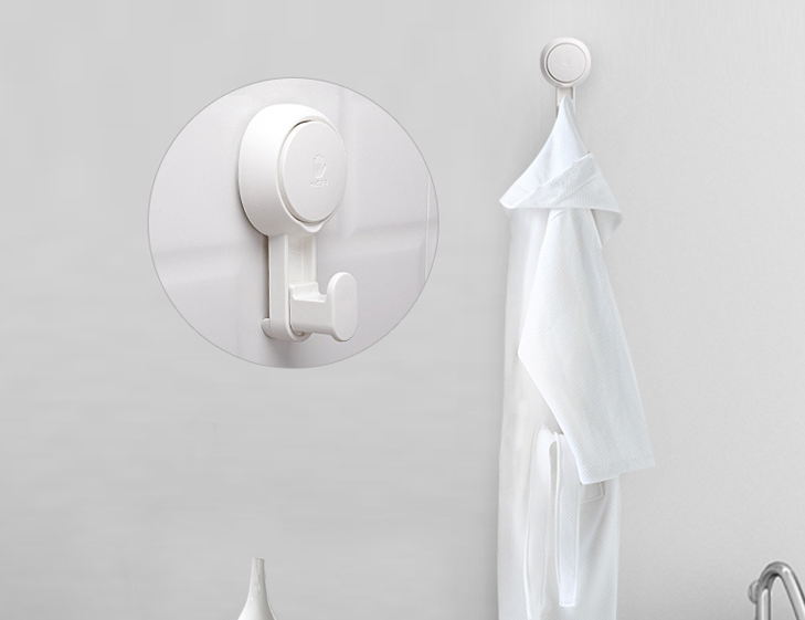 Too vacuum suction cup hook rack bathroom bathroom strong seamless nail-free hanging clothes towel hook 4 Pack Too vacuum suction cup hook rack bathroom bathroom strong seamless nail-free hanging clothes towel hook 4 Pack