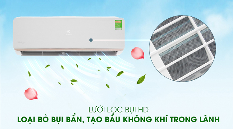 Điều hòa Inverter Electrolux ESV09CRR-C6 (9000BTU) - Hàng chính hãng - Chỉ giao tại Hà Nội