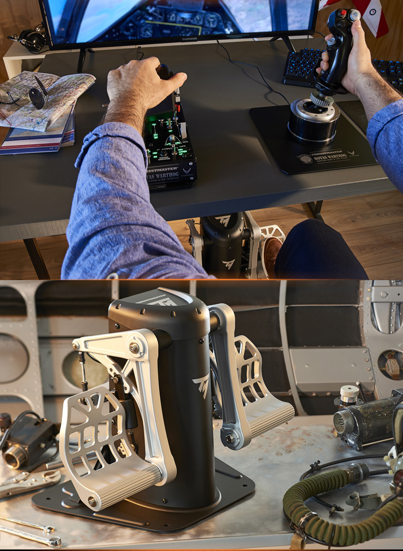 Bộ Lái Máy Bay Chuyên Nghiệp  THRUSTMASTER TPR