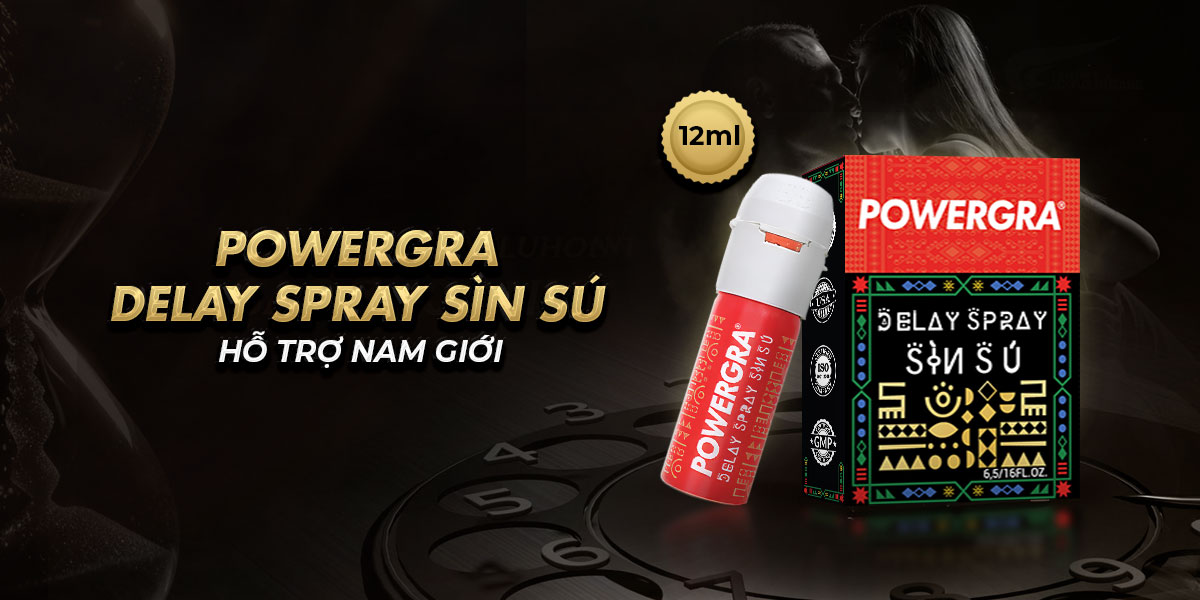 Xịt vệ sinh nam giới Powergra SINSU - Chai 12ml