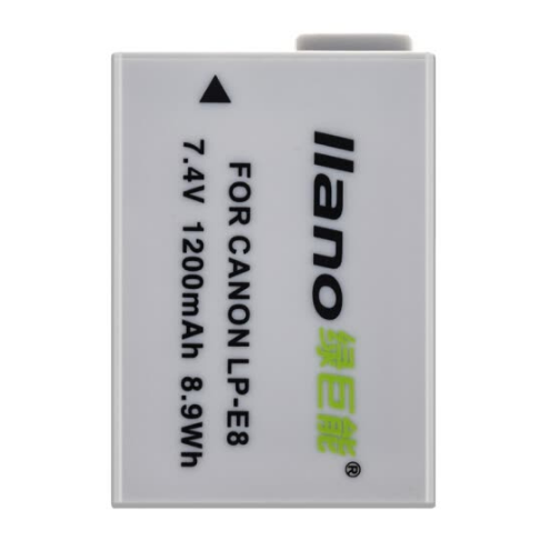 Pin Máy Ảnh Green giant (llano) 700D 600D 550D 650D Cho Dòng Máy Canon LP-E8 SLR