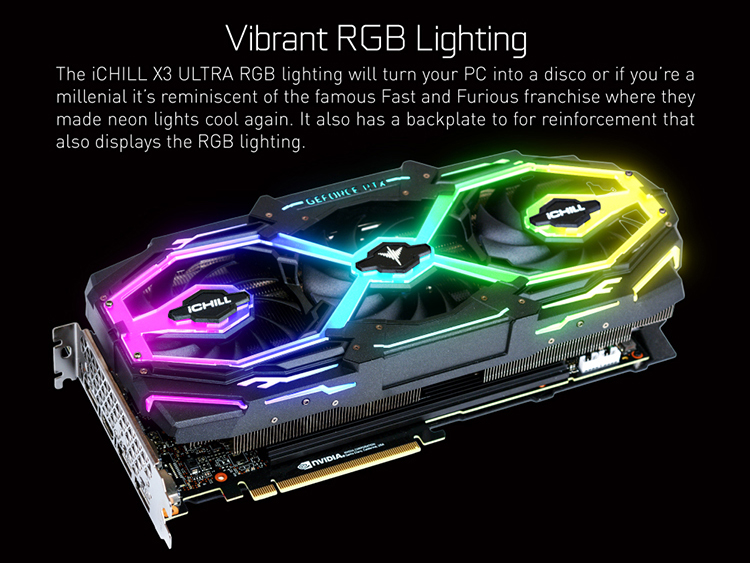 Card màn hình INNO3D GeForce RTX 2070 SUPER iChill X3 Ultra 8GB - Hàng Chính Hãng