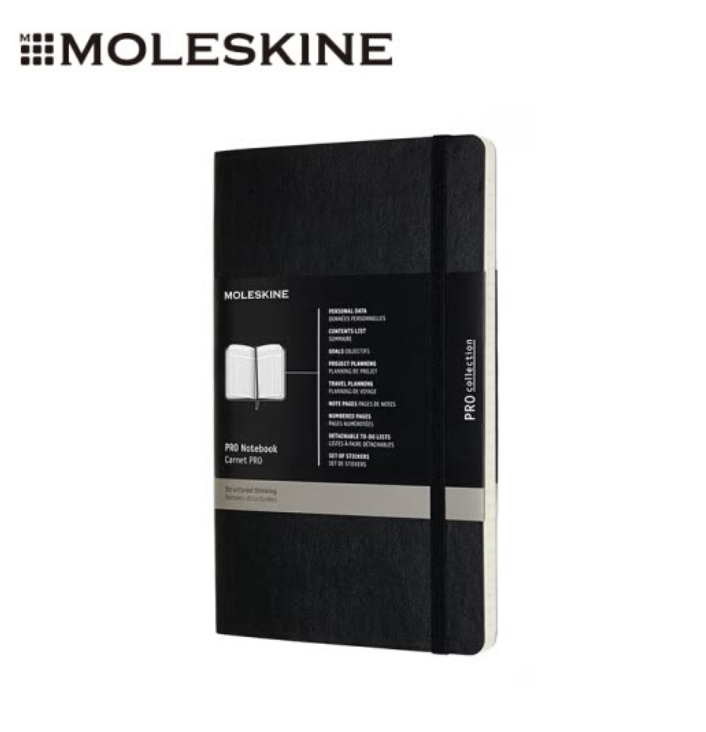 Notebook Bìa Da Mềm MOLESKINE PRO 0787 Notebook Bìa Da Mềm MOLESKINE PRO 0787