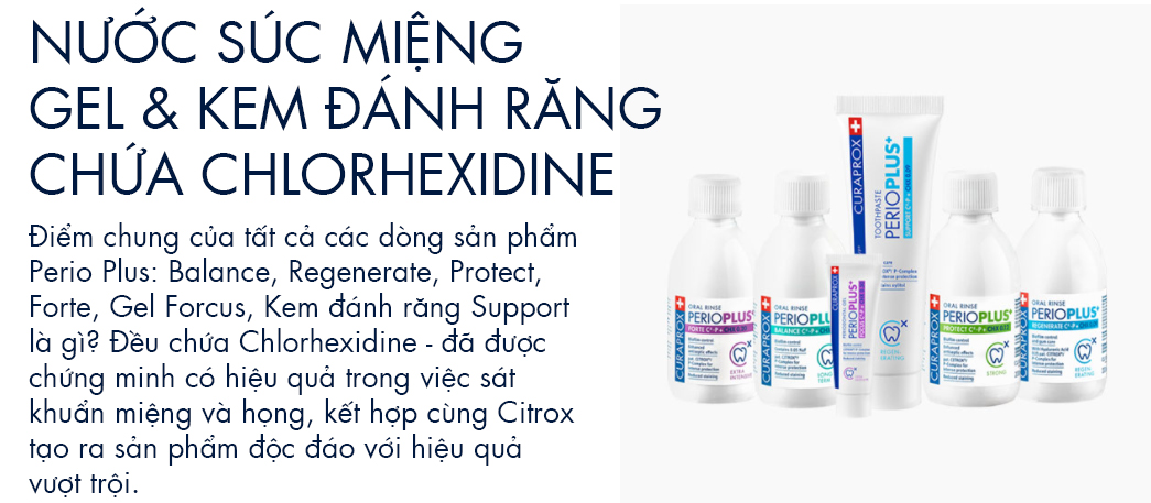 Nước súc miệng sát khuẩn Curaprox Perio Plus ngừa viêm nướu 3