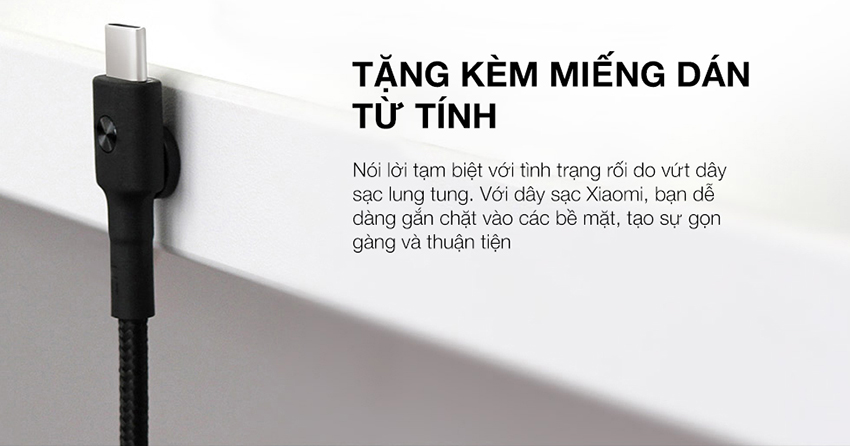 Cáp USB Type-C Xiaomi (Đen)
