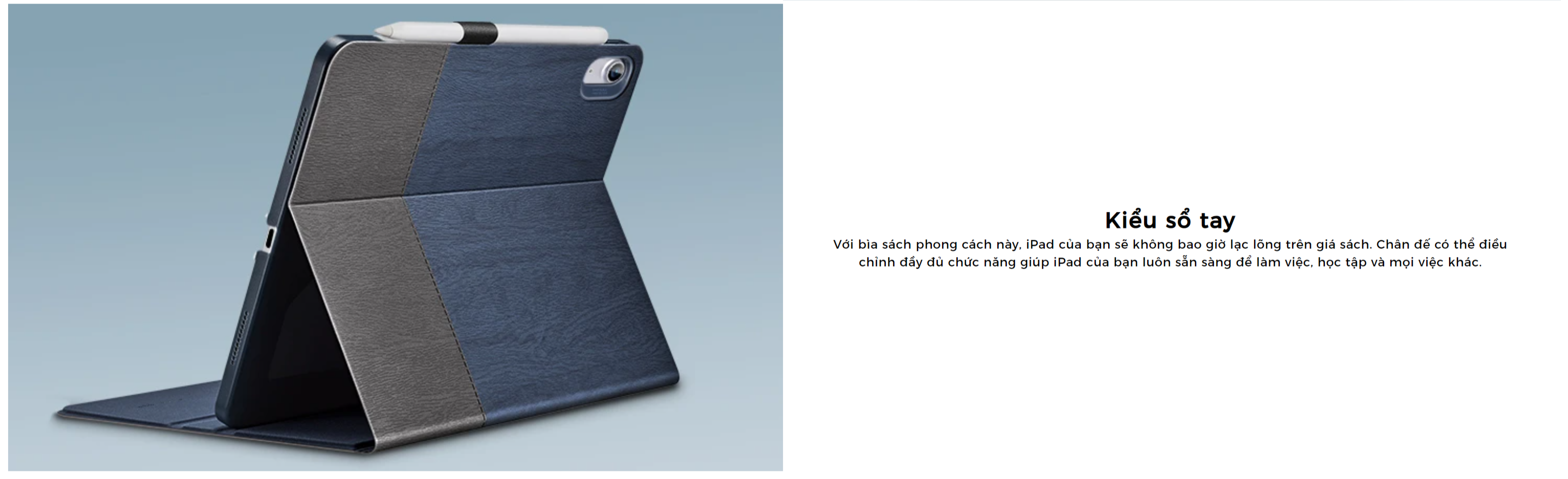 Bao da dành cho iPad Air 5 2022 10.9 Inch ESR Urban Folio Case - Hàng Chính Hãng