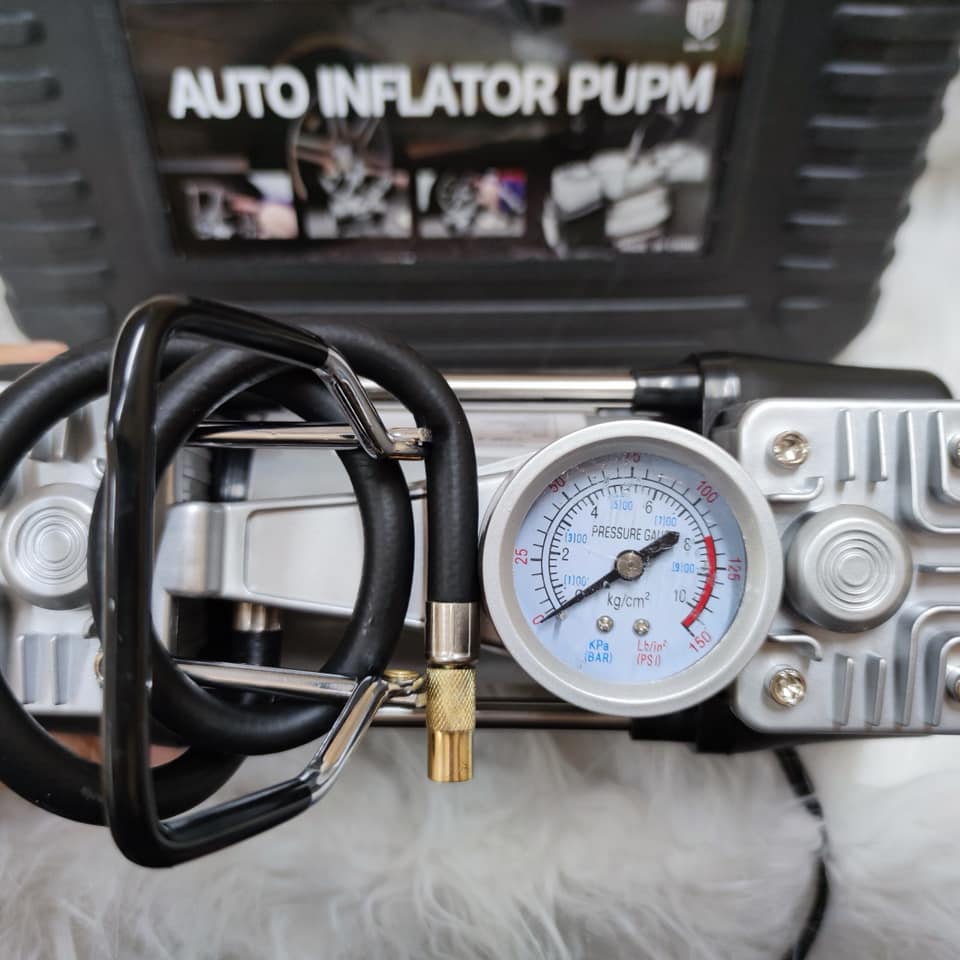 Máy Bơm Lốp Ô Tô 2 Xi Lanh COIDO 6222