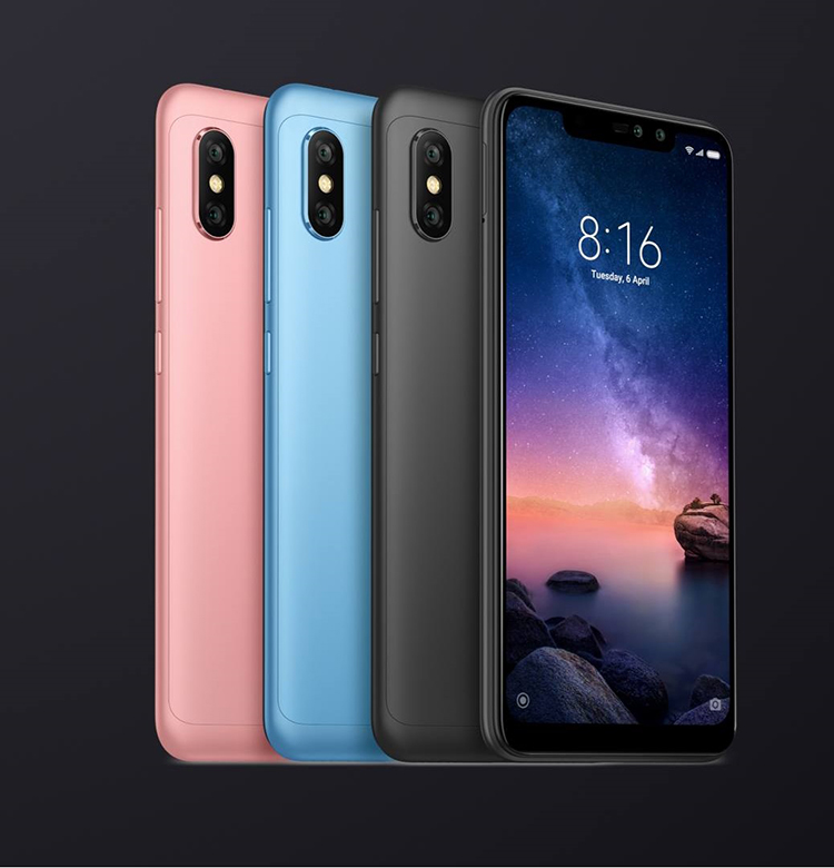 Bộ Điện Thoại Xiaomi Redmi 6 Pro (32GB/4GB) + Dán Cường Lực 5D Full Màn + Ốp Lưng - Hàng Nhập Khẩu Bộ Điện Thoại Xiaomi Redmi 6 Pro (32GB/4GB) + Dán Cường Lực 5D Full Màn + Ốp Lưng - Hàng Nhập Khẩu