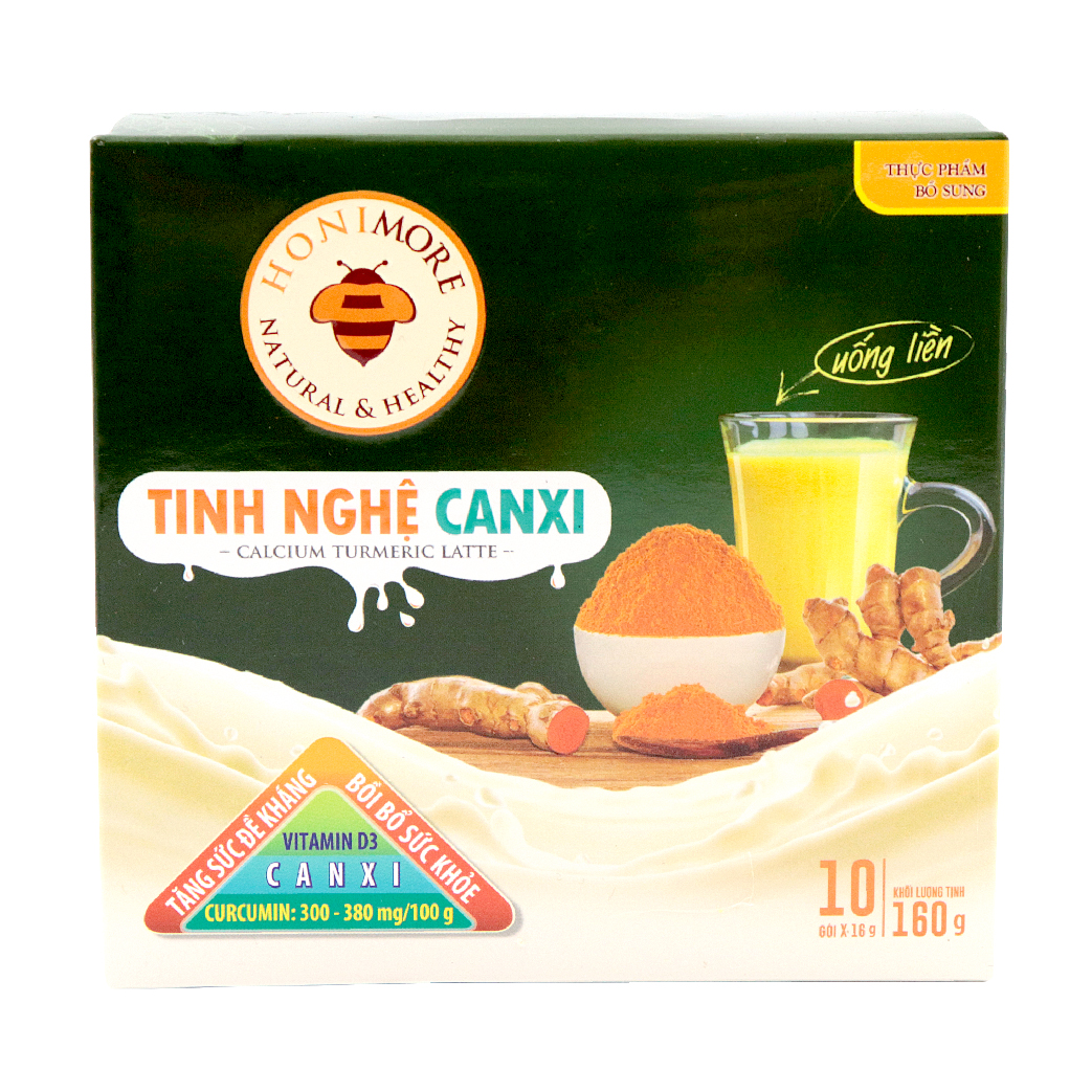 Tinh nghệ canxi 160g-HONIMORE