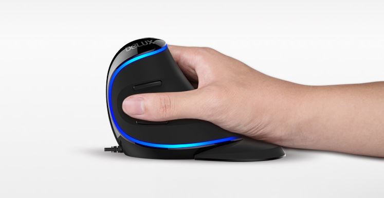 Chuột Đứng Delux M618Plus Blu-Ray Có Dây Dùng Để Chơi Game