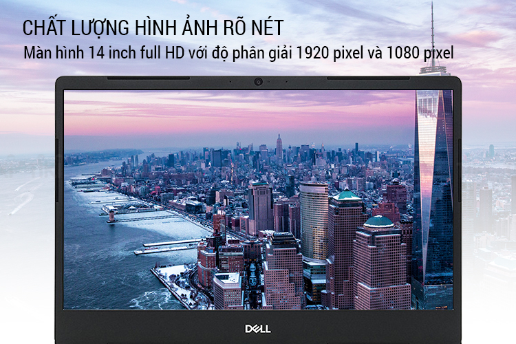 Laptop Dell Vostro 5481 V5481A Core i5-8265U/ MX130 2GB/ Win10 + Office365 (14 FHD IPS) - Hàng Chính Hãng