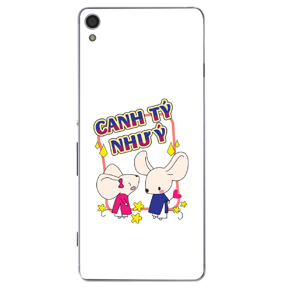 Ốp điện thoại dành cho máy Sony Xperia Z5 - Canh tý như ý MS CTNY0001