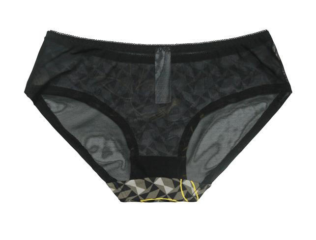 Combo 2 Quần Lót Nữ Thun Lạnh Phối Lưới Bunny Miley FTM0101-0102 - Đen