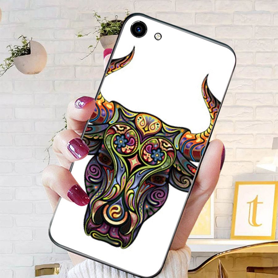 Ốp điện thoại dành cho máy Oppo F1S/A59 - trâu bò MS BULL004