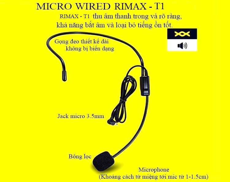 Máy Trợ Giảng RIMAX T1 - Hàng Nhập Khẩu