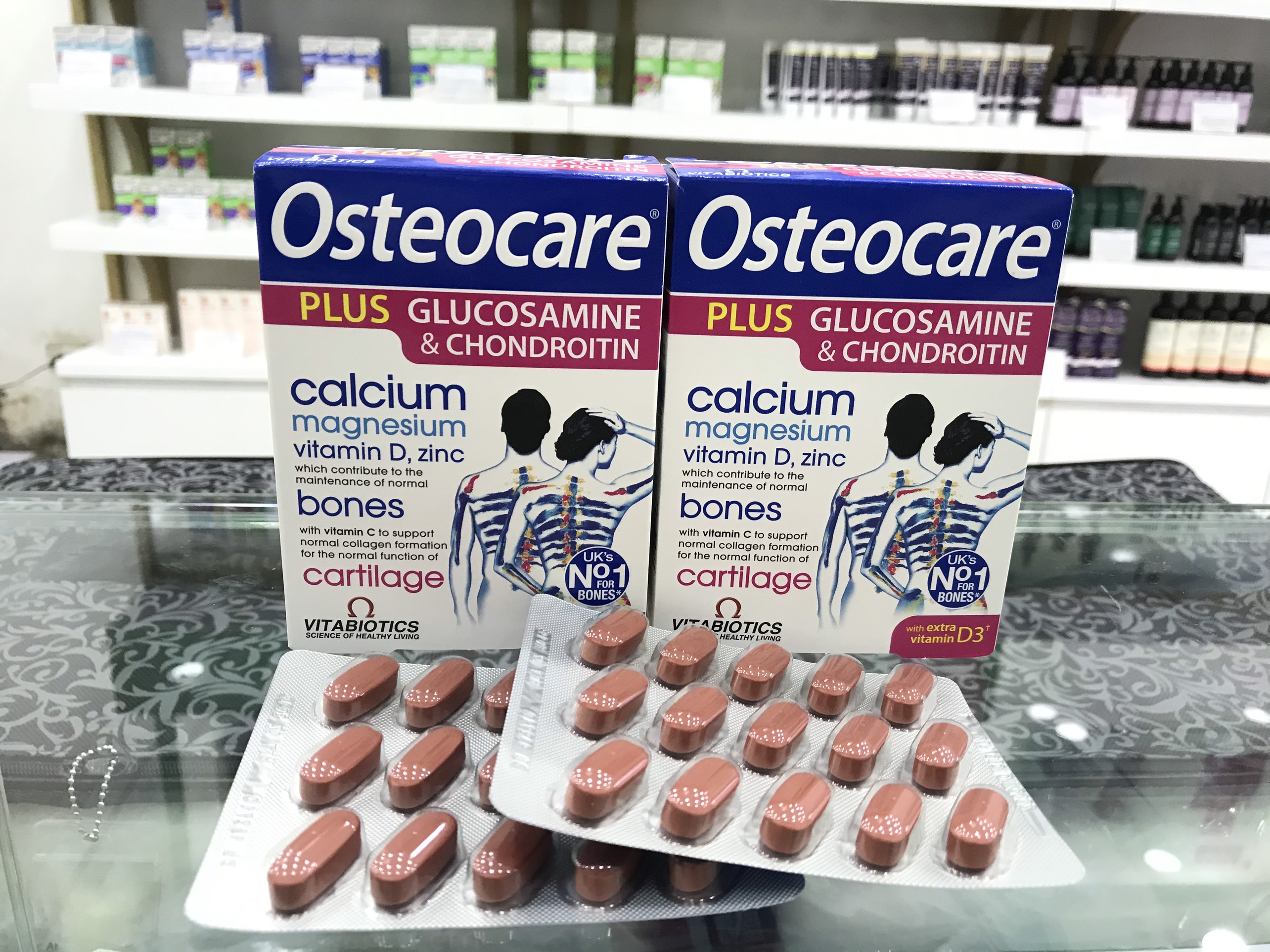 Tăng cường xương khớp Osteocare Plus Glucosamine & Chondroitin 60 viên