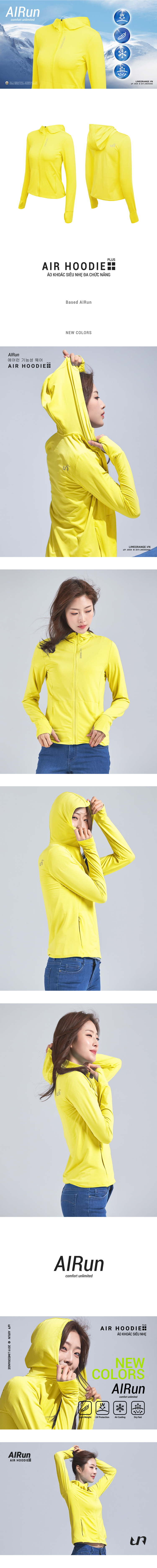 Áo khoác nữ Air Hoodie LO18707102-Y