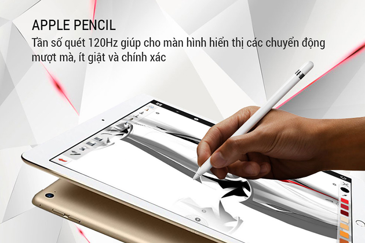 Apple Pencil và iPad Pro 10.5 inch 2017