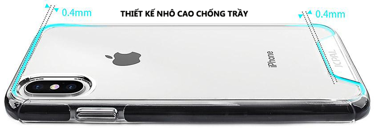 Ốp lưng iPhone Xs Max/Xr/Xs/X JCPAL iGuard FlexShield