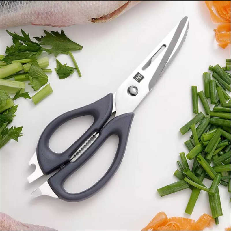 Xiaomi Youpin Kitchen Scissors Stainless Steel Scissors Multipurpose Shears Tool Corrosion Protection for Meat