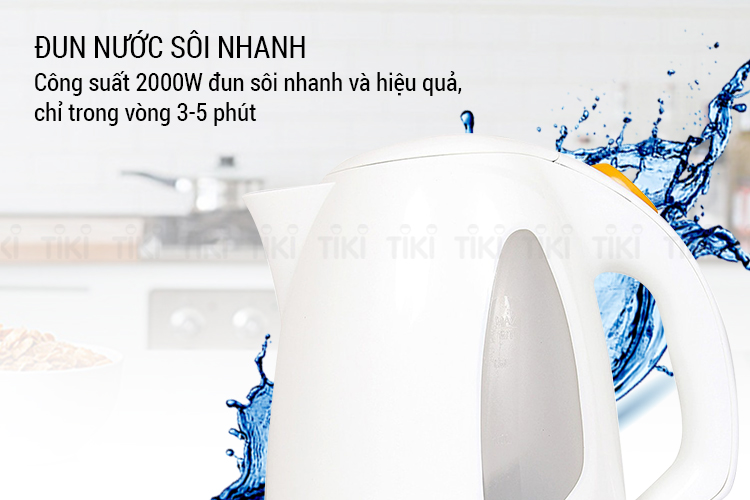 Ấm Siêu Tốc Benny BJ-17 (1,7L)