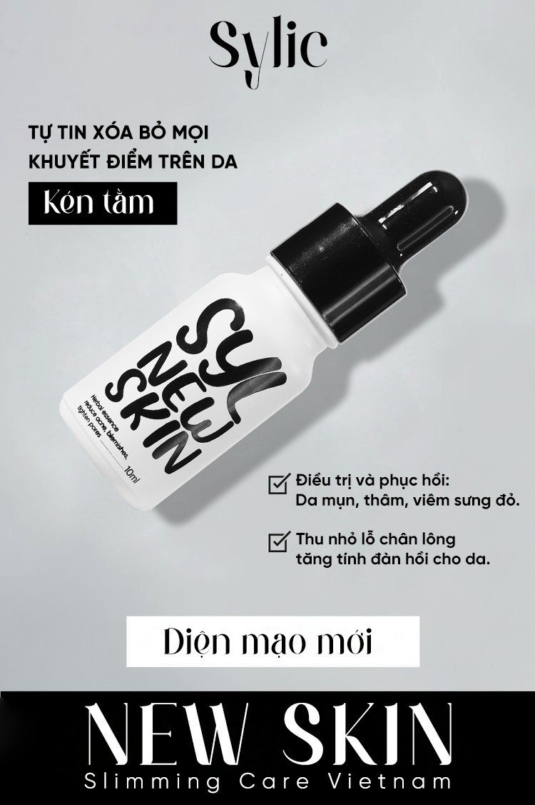 Serum trị mụn kén tằm Newskin - Chuyên hỗ trợ điều trị và phục hồi da mụn