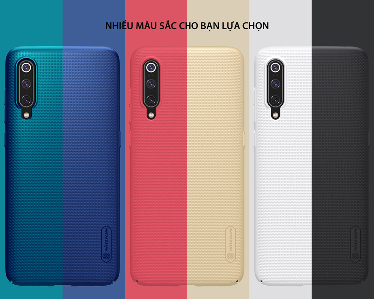Ốp lưng Xiaomi Mi 9 Nillkin Super Frosted Shield