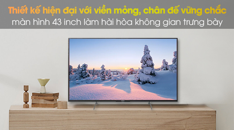 Smart Tivi Sony 55 inch 4K UHD KD-55X7000G - Hàng Chính Hãng