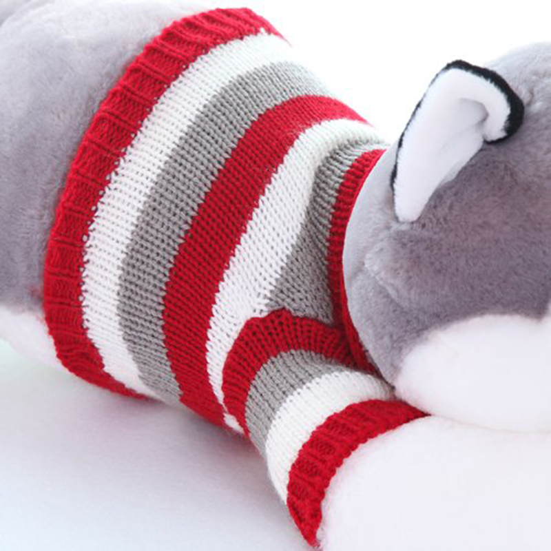 Gấu bông CHÓ HUSKY ÁO LEN - HÀNG NHẬP KHẨU - Thú Nhồi Bông Tác giả