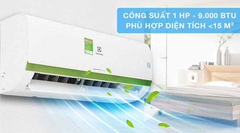 Máy lạnh Inverter Electrolux ESV09CRR-C7 (1.0HP) - Hàng chính hãng - Chỉ giao tại HCM