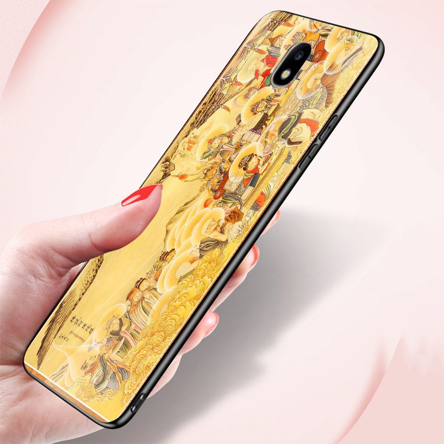 Ốp kính cường lực cho điện thoại Samsung Galaxy J2 - tôn giáo MS TONGIAO030