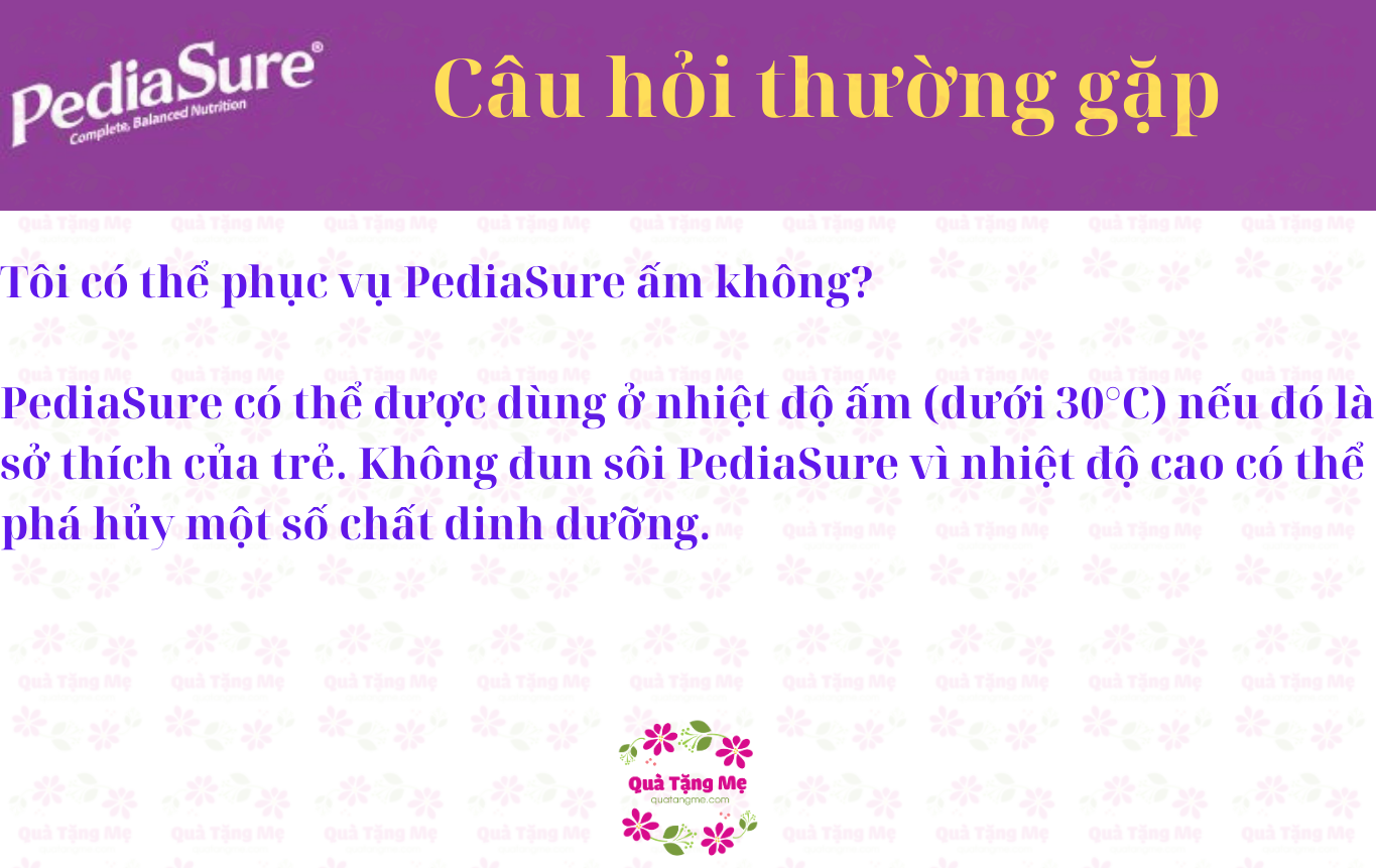 Sữa tăng chiều cao cho trẻ biếng ăn từ 1-10 tuổi Úc Pediasure 