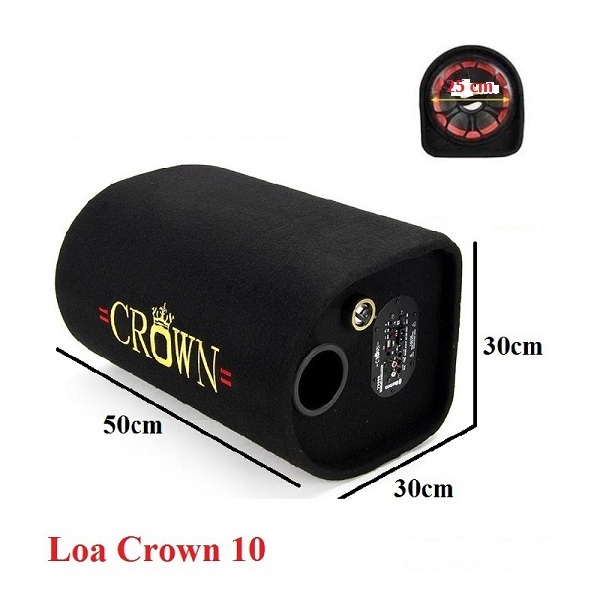 Loa Crown cỡ số 10(BASS 25CM), có Bluetooth, Cỡ lớn nhất của dòng loa Crown, TN Bluetooth Siêu Bass Có Mic Đàm Thoại Thích Hợp các cuộc họp, hội nghị và học trực tuyến trên Zoom - Hàng nhập khẩu