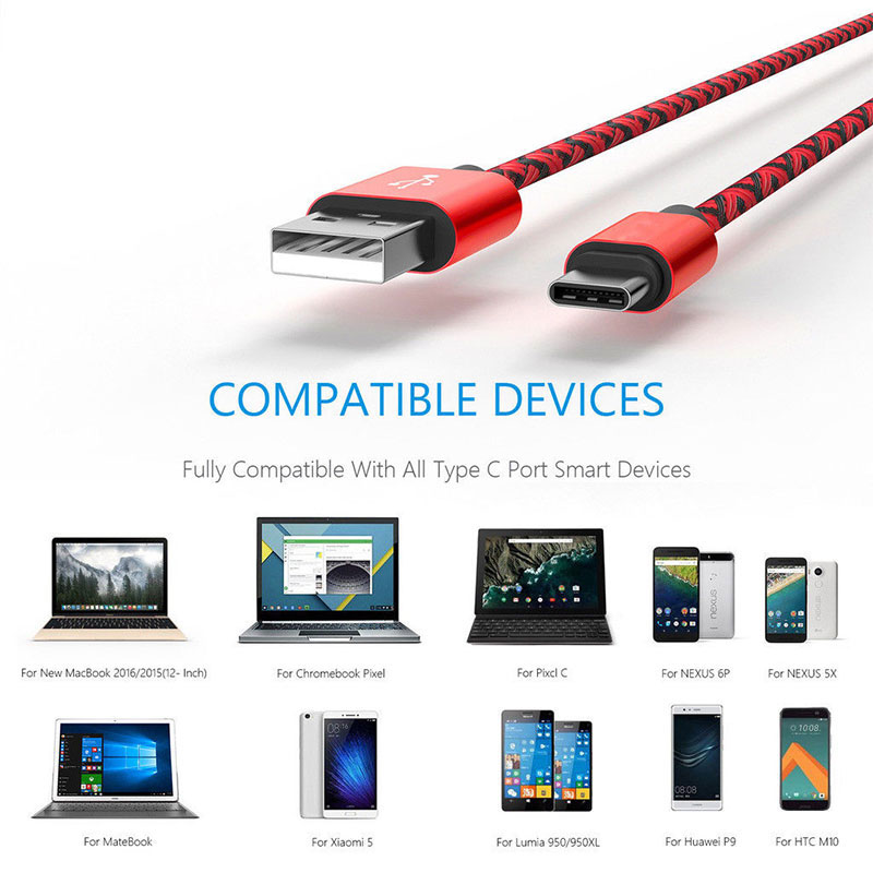 Dây Cáp Type-C USB 2.0 2m