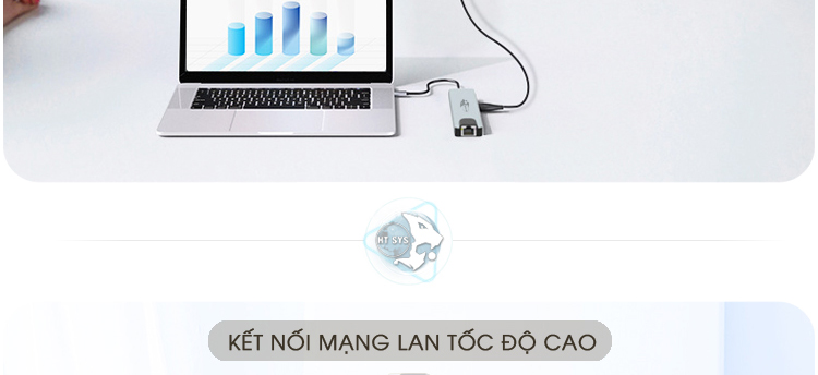 cổng usb, hub type c to hdmi ht sys 5in1